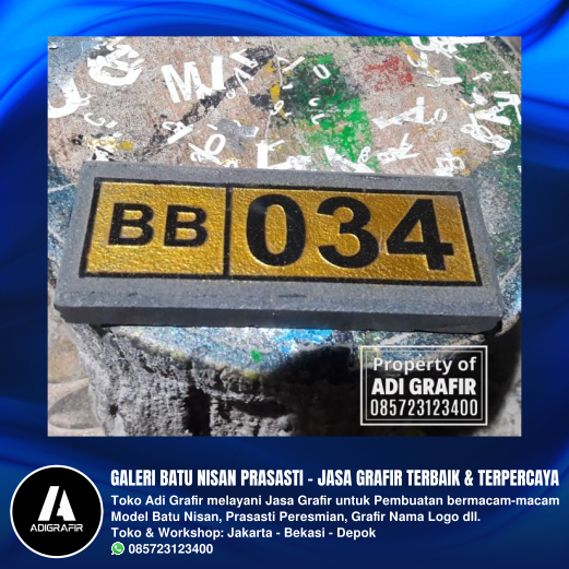 Grafir Nomor Rumah