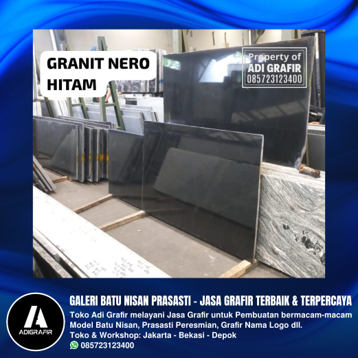 Pilihan & Jenis Bahan Grafir