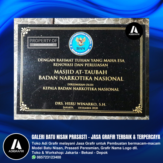 Harga Prasasti Marmer – Estimasi Lengkap & Tips Memesan