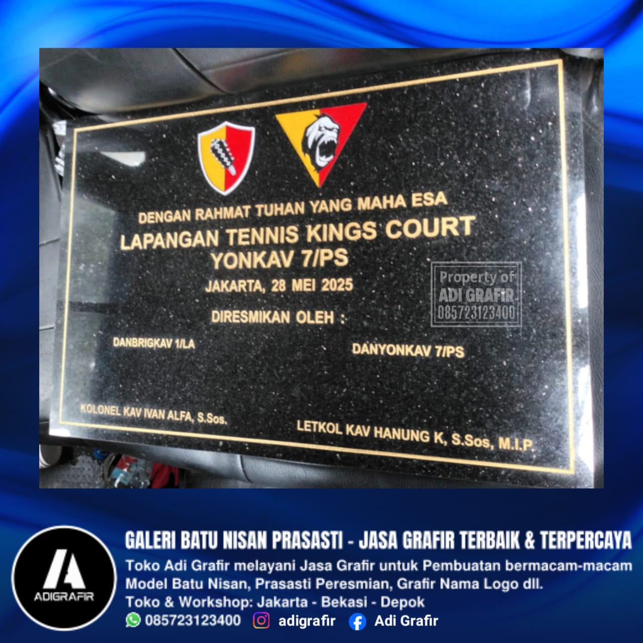 Harga Prasasti Granit – Estimasi Lengkap & Tips Pemesanan