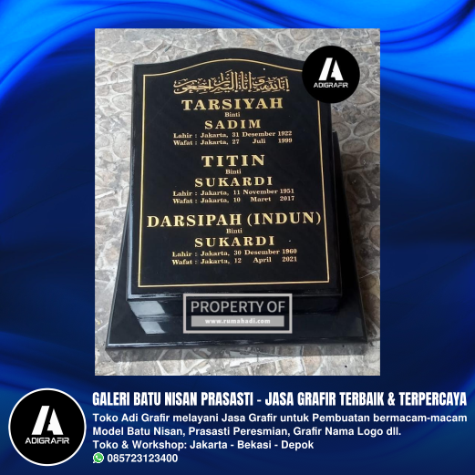 Plakat Batu Nisan
